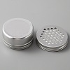 Aluminium Shallow Round Candle Tins AJEW-WH0312-59A-3