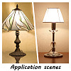 Gorgecraft 4Pcs 2 Colors Iron Lamp Shade Light Bulb Clip AJEW-GF0006-82-5