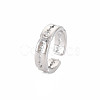 Alloy Open Cuff Ring RJEW-N029-104P-3