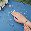 Unicraftale DIY Flat Round Bracelet Making Kits DIY-UN0003-54-2