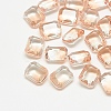 Pointed Back Glass Rhinestone Cabochons RGLA-T079-13x18-005TO-1