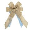 Christmas Linen Big Bowknot Pendant Decorations AJEW-M041-03A-3