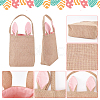 Easter Theme Jute & Cloth Rabbit Ear Gift Bags ABAG-WH0025-07A-4