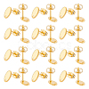 Unicraftale 60Pcs 201 Stainless Steel Stud Earring Findings EJEW-UN0002-25-1