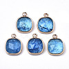 Glass Charms GLAA-N040-002C-1