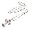 Alloy Pendant Necklaces WG8265-3-1