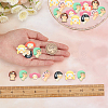 SUNNYCLUE 35Pcs 7 Style Resin Cabochons CRES-SC0002-29-3