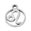 201 Stainless Steel Charms STAS-Q237-M003-7-4