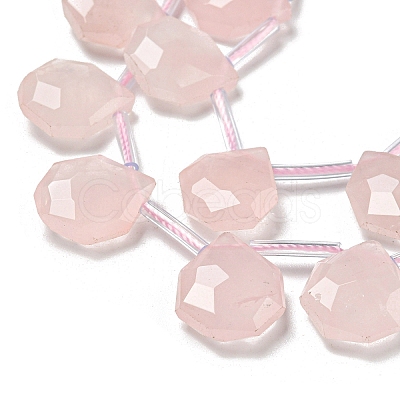 Natural Rose Quartz Beads Strands G-P544-C06-01-1