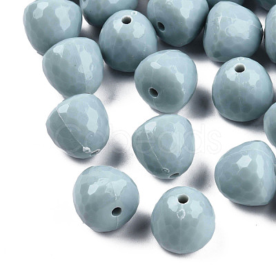 Opaque Acrylic Beads MACR-S373-10A-A04-1