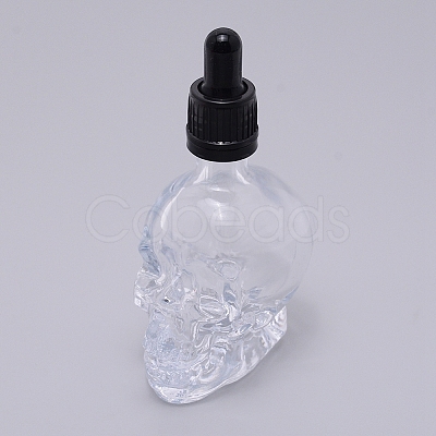 Empty Portable Glass Dropper Bottles MRMJ-WH0065-84B-1