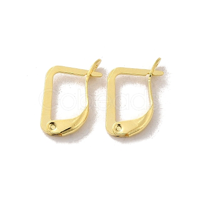 Brass Hoop Earring Findings FIND-Z039-29G-1