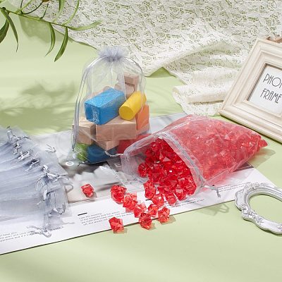 Organza Gift Bags with Drawstring OP-R016-17x23cm-05-1