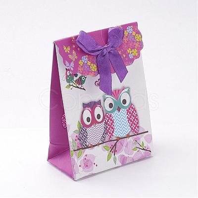 Small Paper Gift Shopping Bags X-CARB-G001-M-1