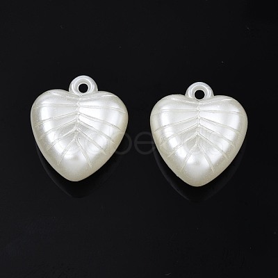 ABS Plastic Imitation Pearl Pendants KY-T023-010-1