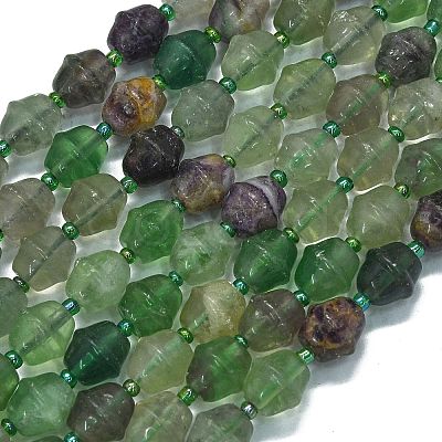 Natural Fluorite Beads Strands G-K389-D11-01-1