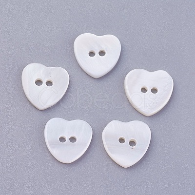 2-Hole Shell Buttons BSHE-P026-19-1