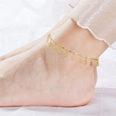 SHEGRACE Brass Charm Anklets JA175A-1