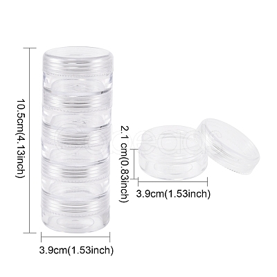 Plastic Bead Containers C078Y-1