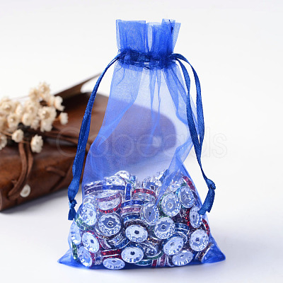 Organza Gift Bags with Drawstring OP-R016-10x15cm-10-1