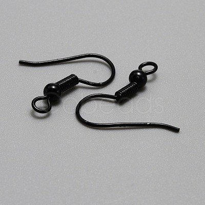 100Pcs Iron Earring Hooks DIY-WH0030-19A-1