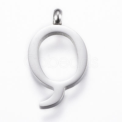 Non-Tarnish 304 Stainless Steel Pendants X-STAS-F129-Q-P-1