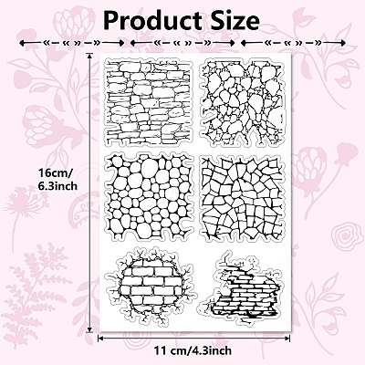 Custom PVC Plastic Clear Stamps DIY-WH0439-0020-1