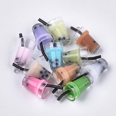 Plastic Cup Pendants X-CRES-S359-09-1