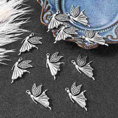 Tibetan Style Alloy Pendants X-TIBEP-12940-AS-FF-1