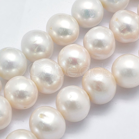 Grade AAAA Natural Cultured Freshwater PearlBeads Strands PEAR-K003-12A-1