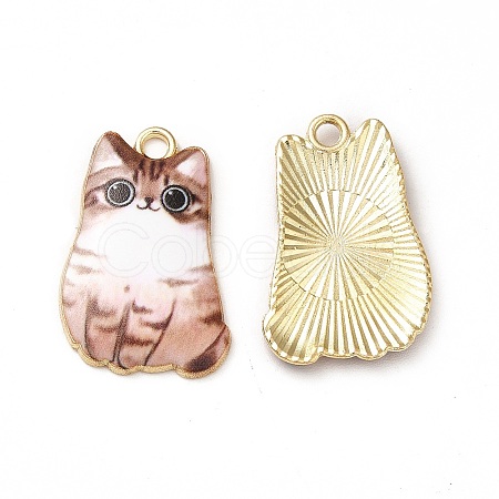 Alloy Enamel Pendants X-ENAM-M046-12G-C-1