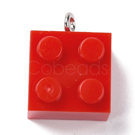 Resin Pendants RESI-E017-A09-1