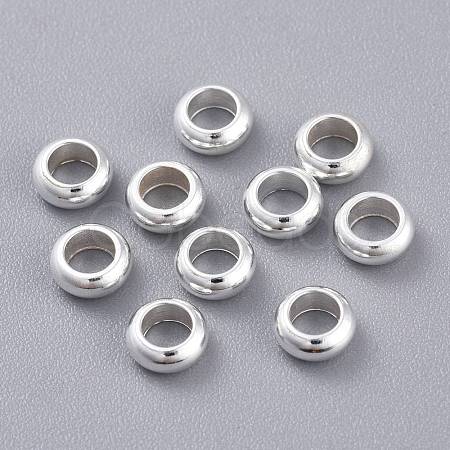 201 Stainless Steel Spacer Beads STAS-K210-40D-S-1