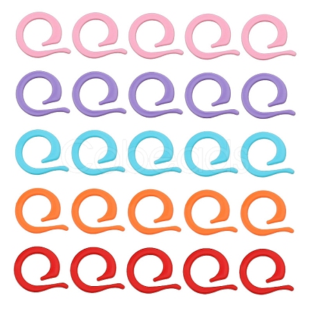 Plastic Knitting Crochet Locking Stitch Markers SENE-PW0002-113A-1