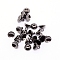 Brass Bead Cap Pendant Bails, for Globe Glass Bubble Cover Pendant Making, Gunmetal, 8x6.5mm, Hole: 2mm, 100pcs/bag