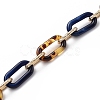 Handmade Acrylic Cable Chains AJEW-JB00701-3