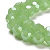 Electroplate Glass Beads Strands EGLA-A035-J10mm-A01-3