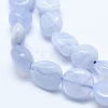 Natural Blue Lace Agate Beads Strands G-E483-62A-3