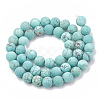 Natural Magnesite Beads Strands G-T106-184-1-3