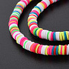 Handmade Polymer Clay Beads Strands X-CLAY-N008-043B-01-2