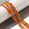 Natural Red Aventurine Beads Strands G-N342-80-2