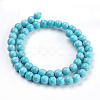 Synthetic Turquoise Beads Strands TURQ-S192-8mm-2-2
