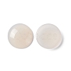 Natural White Agate Cabochons G-C247-05A-1