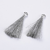 Polyester Tassel Pendant Decorations X-FIND-S262-03-1