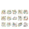 30Pcs Picnic Theme Paper Self-Adhesive Stickers PW-WG95360-03-1