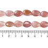 Natural Strawberry Quartz Beads Strands G-K357-A16-01-5