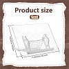 Assembled Tabletop Acrylic Bookshelf Stand AJEW-WH0083-96-2