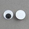 Black & White Wiggle Googly Eyes Cabochons DIY Scrapbooking Crafts Toy Accessories X-KY-S002-3mm-1