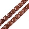 Synthetic Goldstone Beads Strands G-T138-167-4