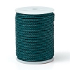 Round Waxed Polyester Cord X-YC-G006-01-1.0mm-35-1